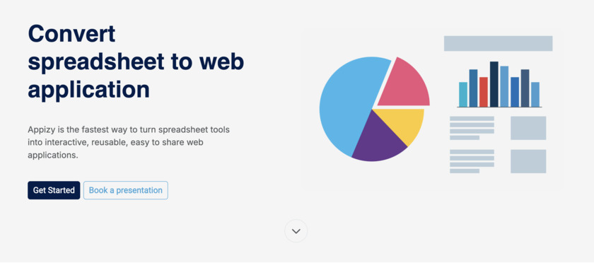 Appizy Landing Page
