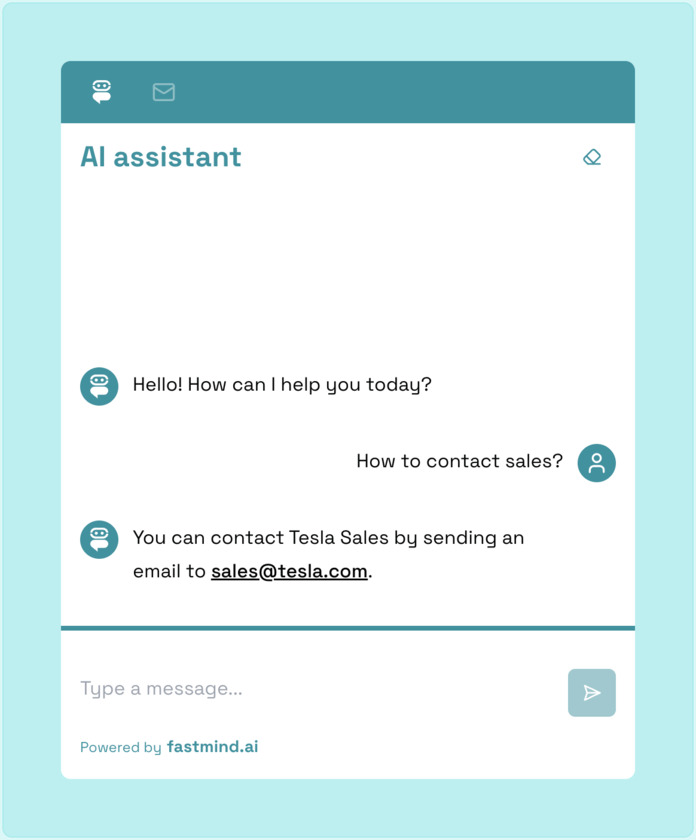 Fastmind.ai Landing Page