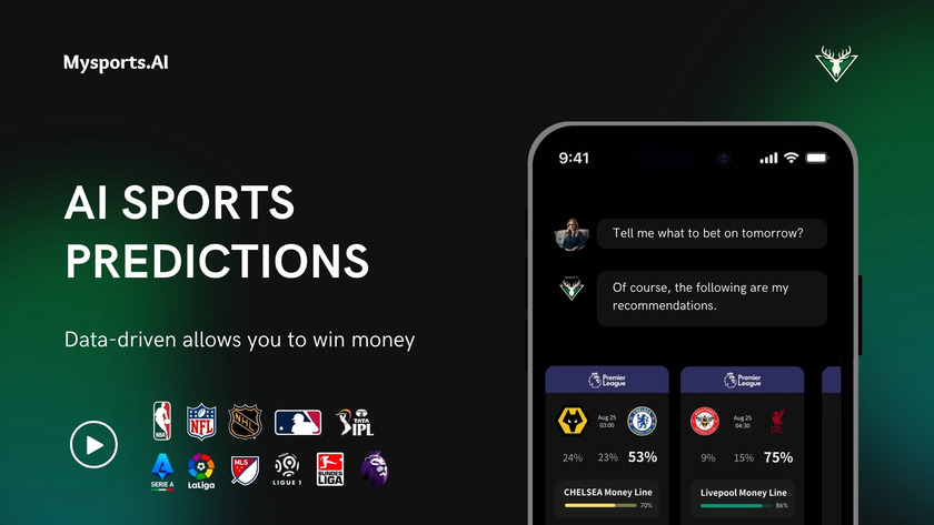Mysports.ai Landing Page