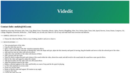 Videdit image