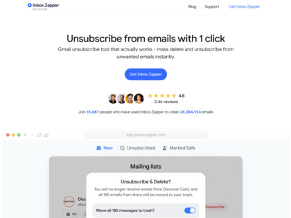 Inbox Zapper image
