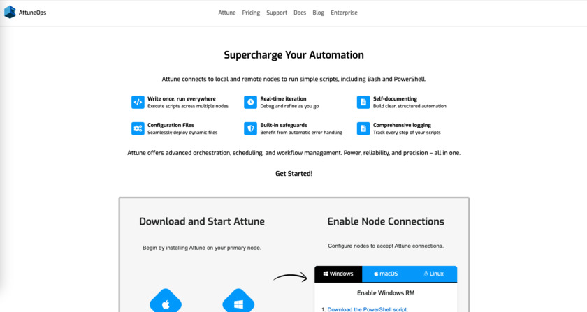 Attune Download Page