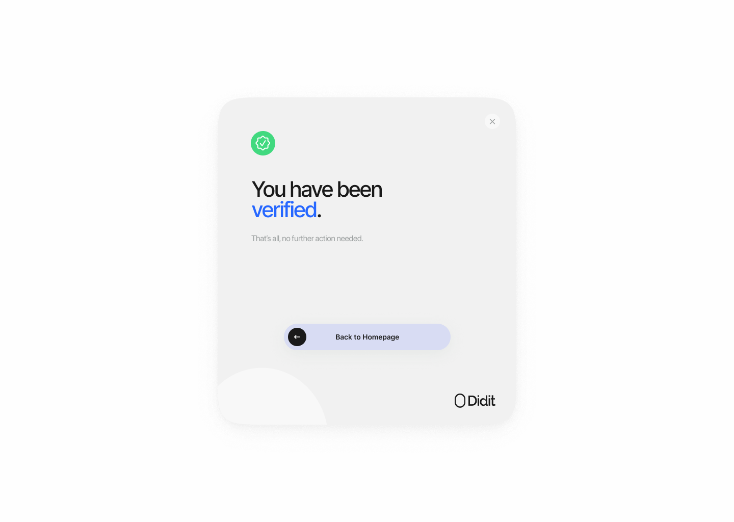 Didit Identity Verification 
