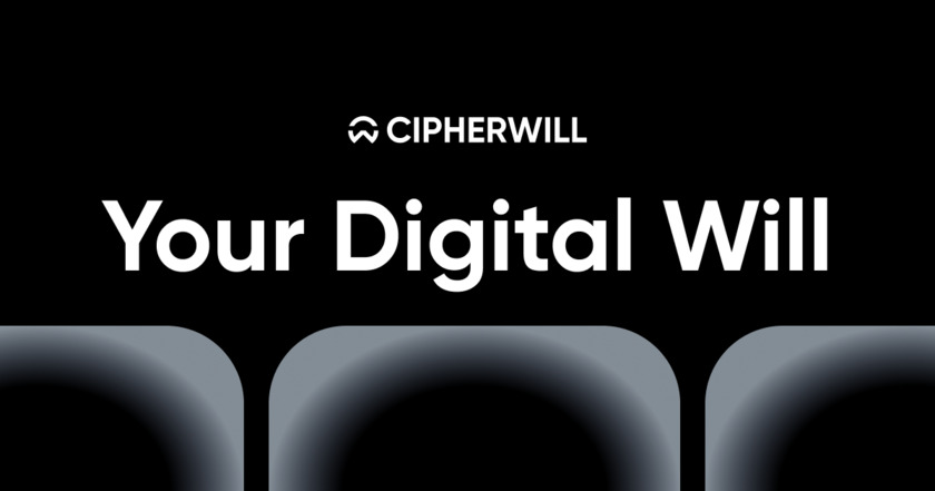 Cipherwill Landing Page