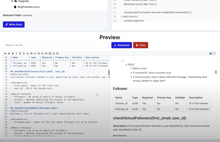 Code2Docs Landing Page