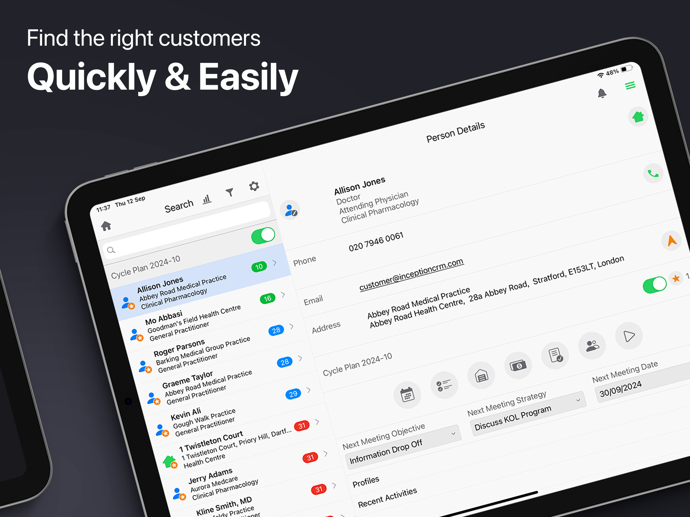 Inception CRM Search