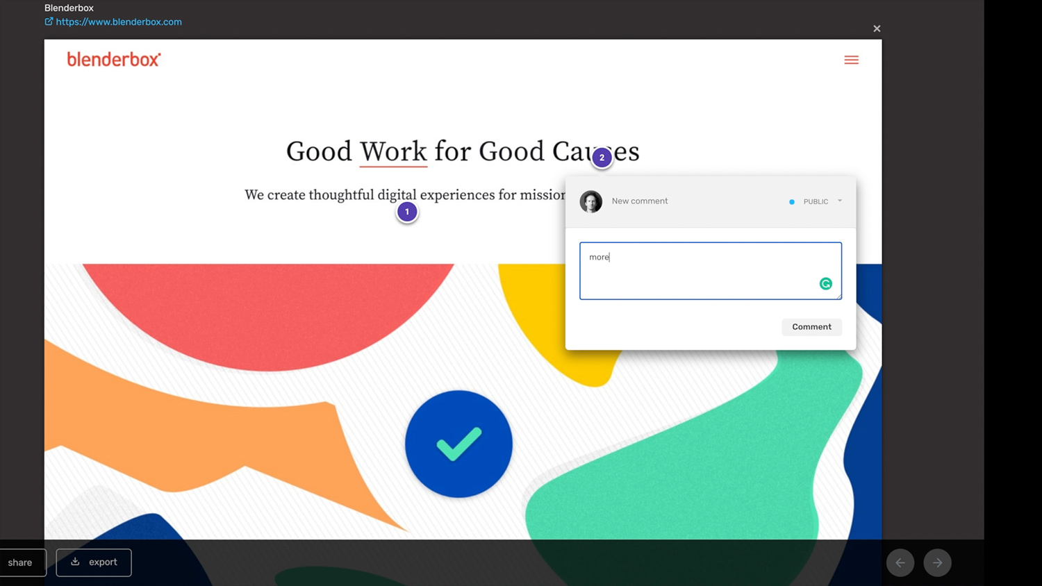 VisualSitemaps Screenshot Annotations