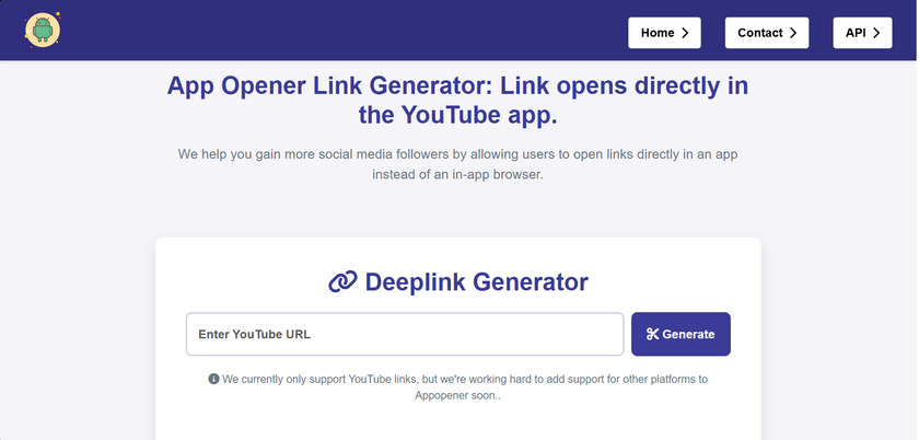 App Opener Link Generator App Opener