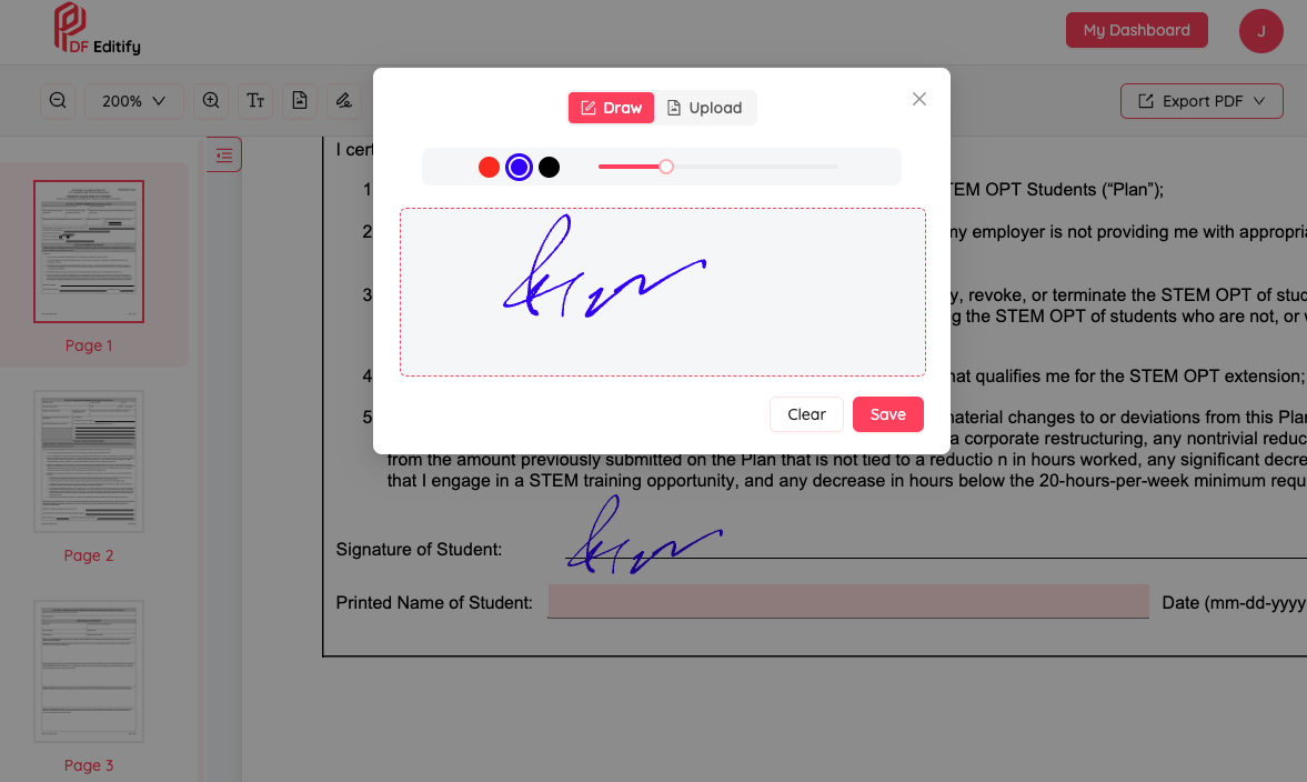 PDF Editify Sign PDF