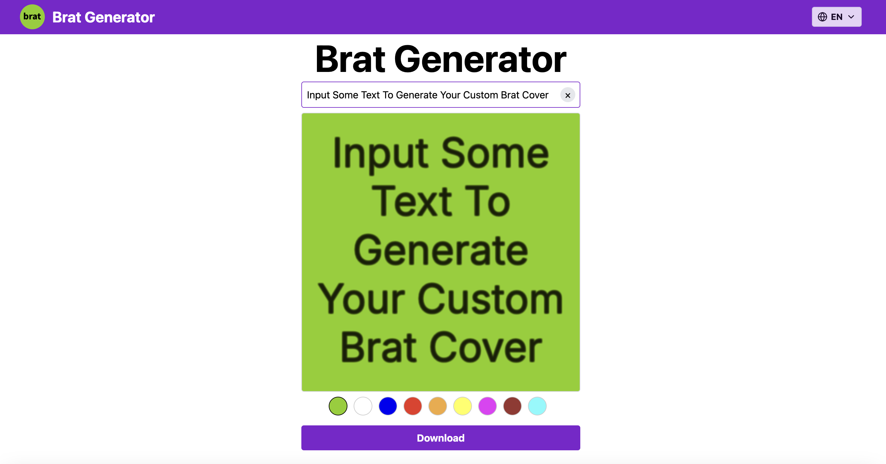 BratGenerator.cc Brat Generator