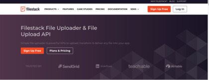 Filestack screenshot