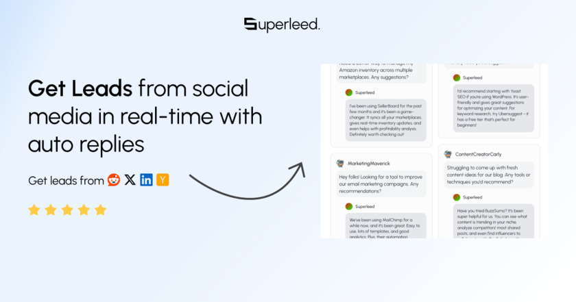 Superleed Landing Page