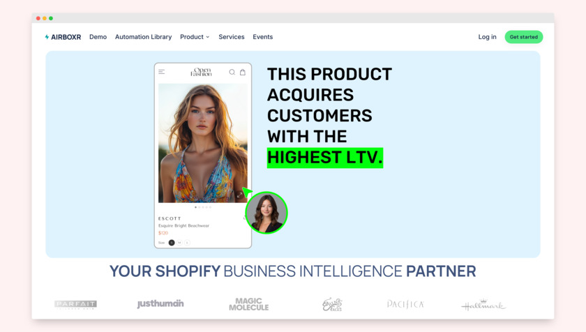 Airboxr Landing Page