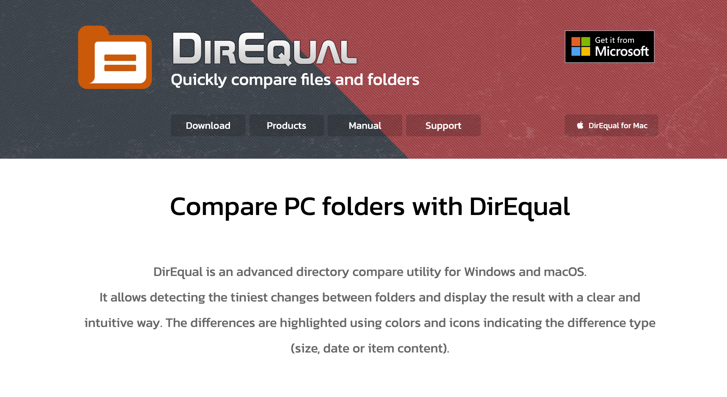 DirEqual 
