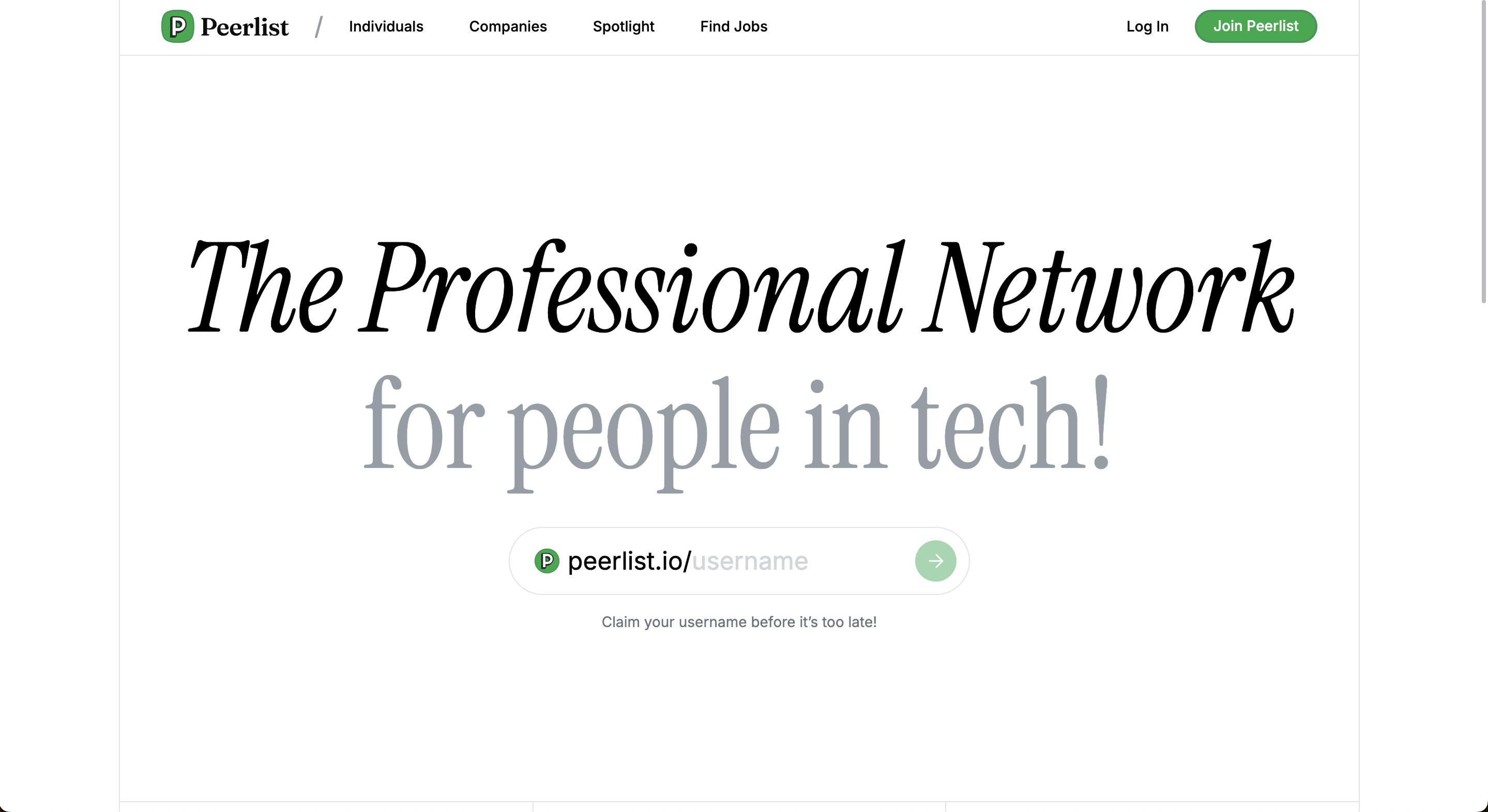 Peerlist 