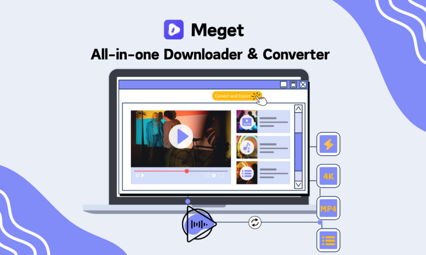 Meget.io Landing Page