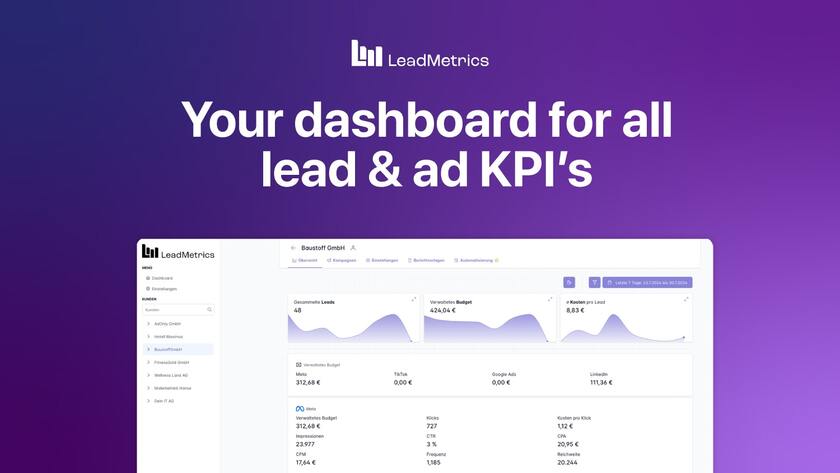 LeadMetrics LeadMetrics Dashboard