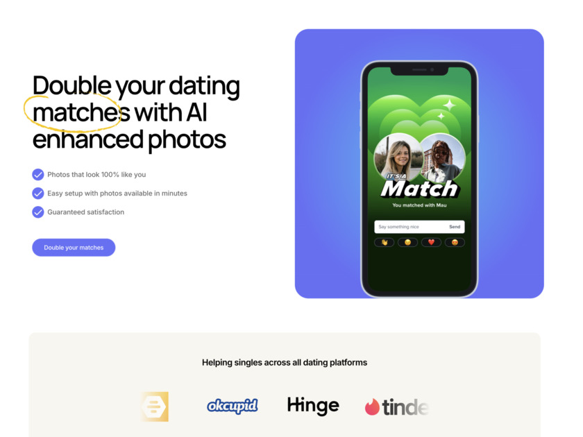 Dating Photo AI Get more matches with better dating photos