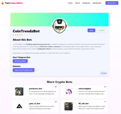 Top Telegram Bots image