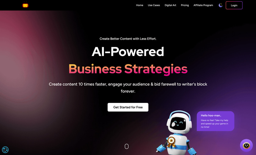 Everneed AI Landing Page