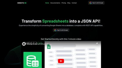 Sheet2DB image