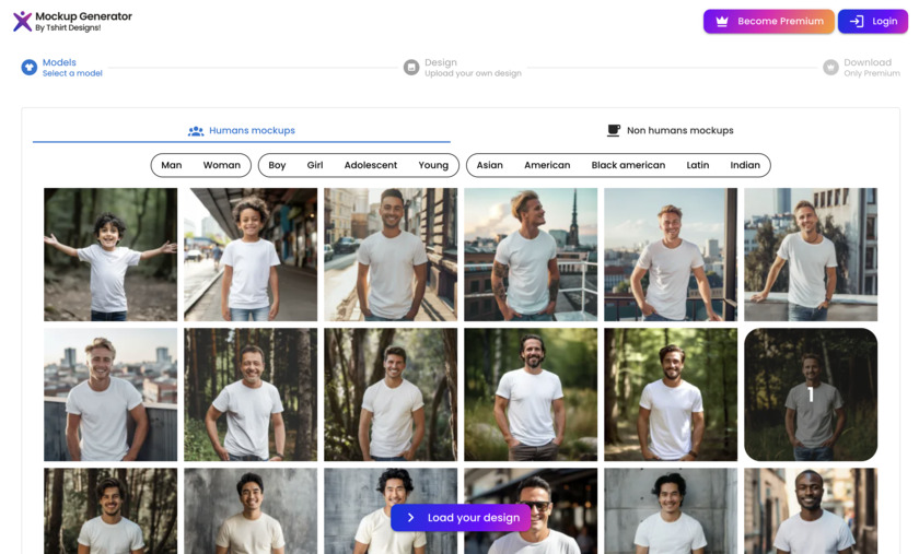 T-shirt Designs Mockup Generator Mockup Generator