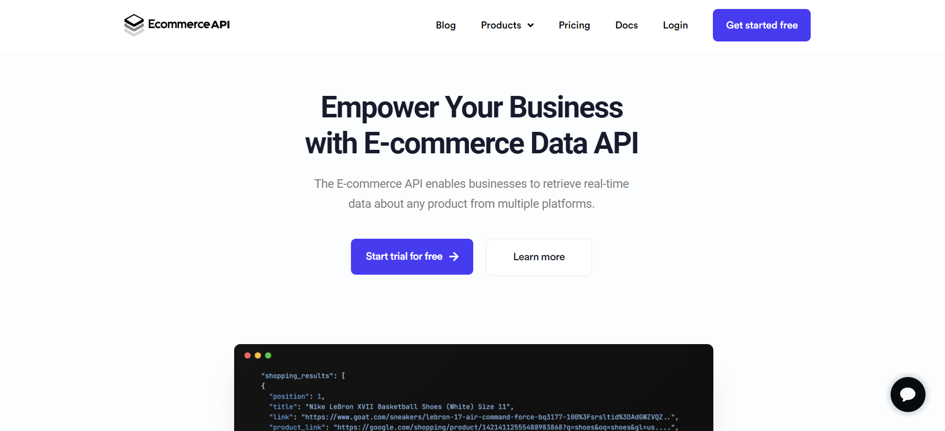 EcommerceAPI 