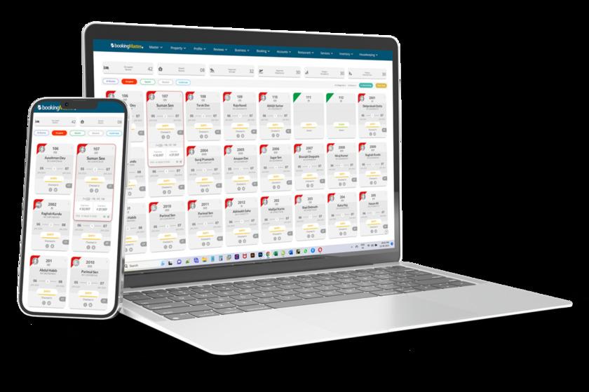 Booking Master Booking Master Room Dash-Board