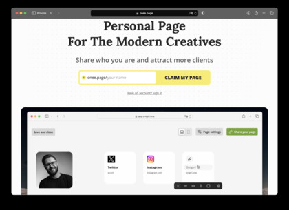 Onee Page image