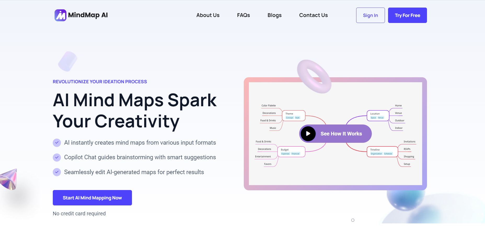 MindMap AI Home