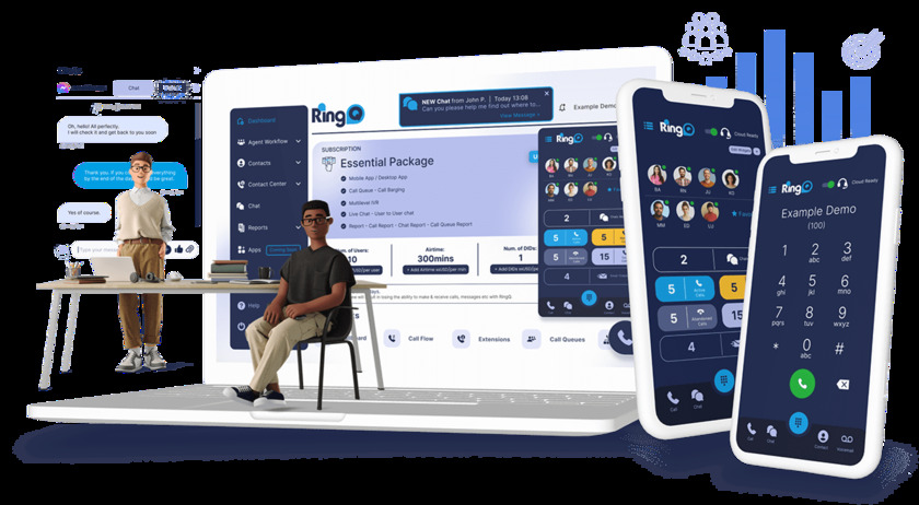 RingQ Landing Page