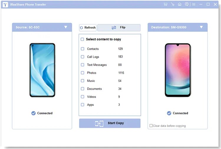 iReaShare Phone Transfer 