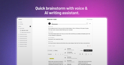 VoiceTaking image
