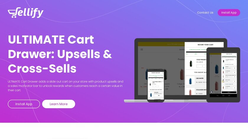 Sellify Landing Page