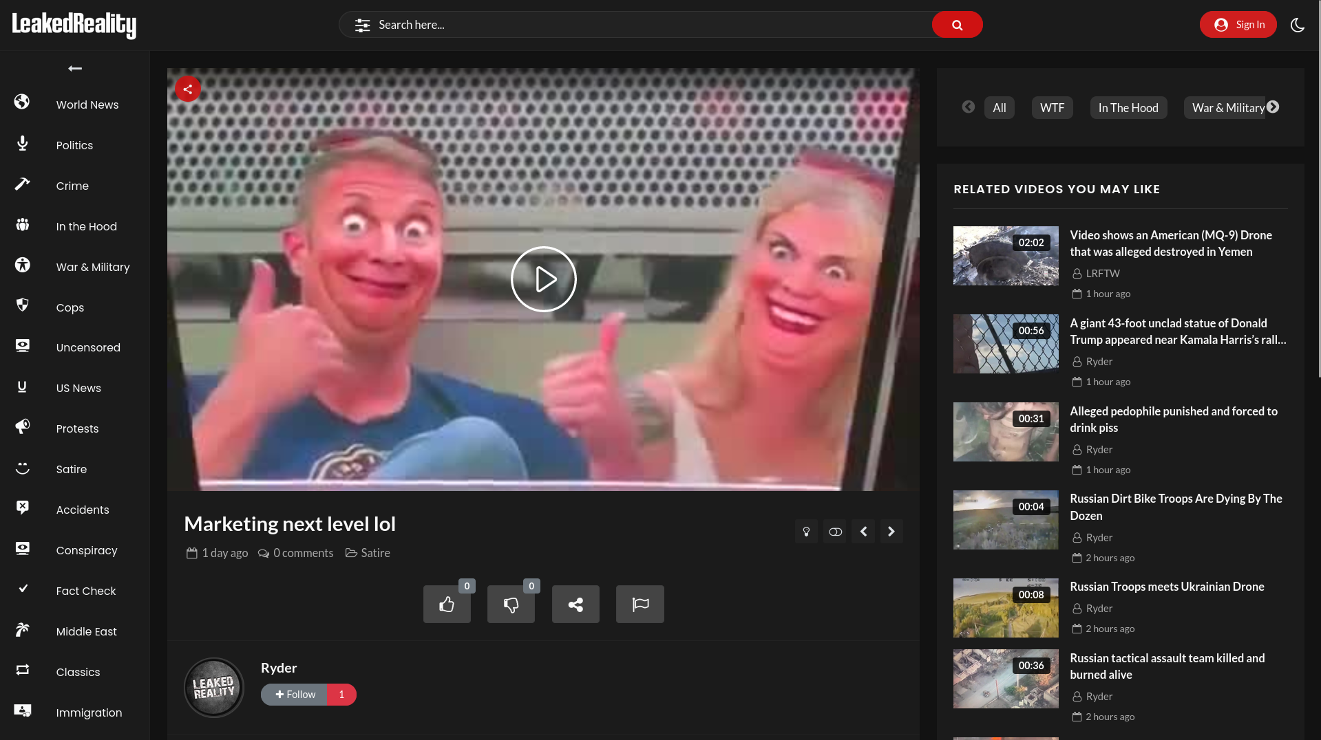 Leaked Reality 