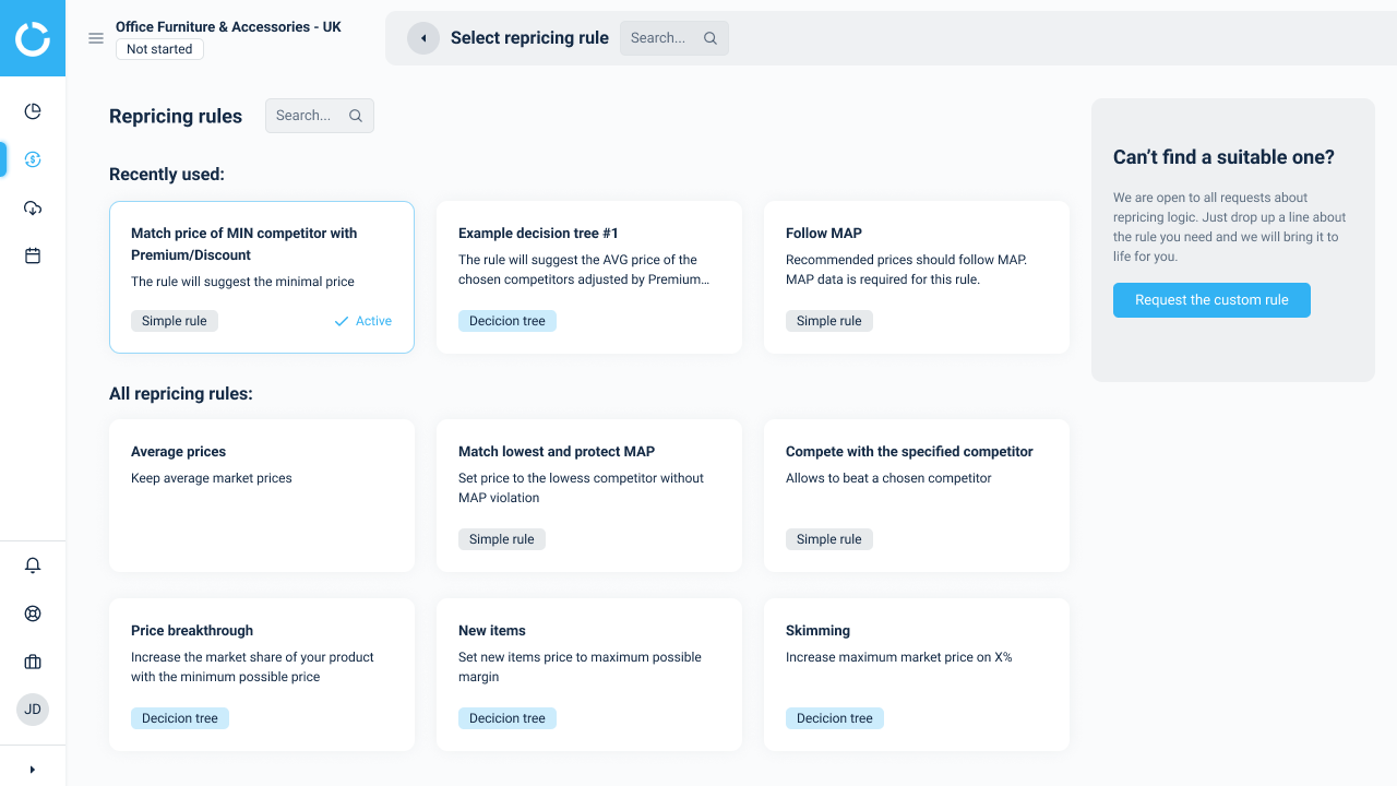 Competera Dynamic Pricing page