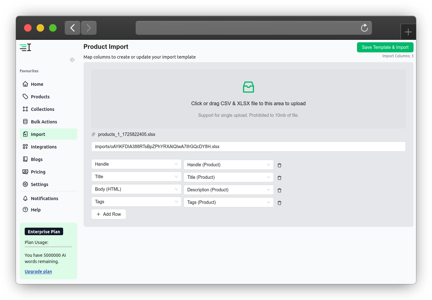 ShopGPT CSV Import