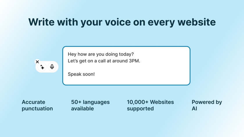 UseVoicy.com Landing Page