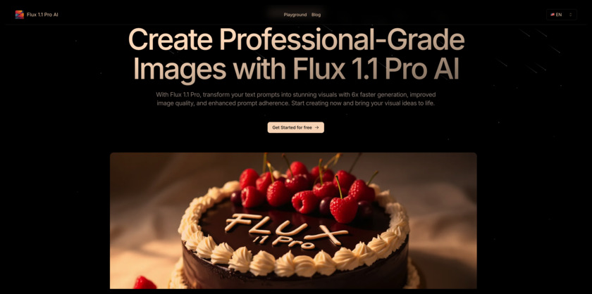 Flux1-1.ai Landing Page