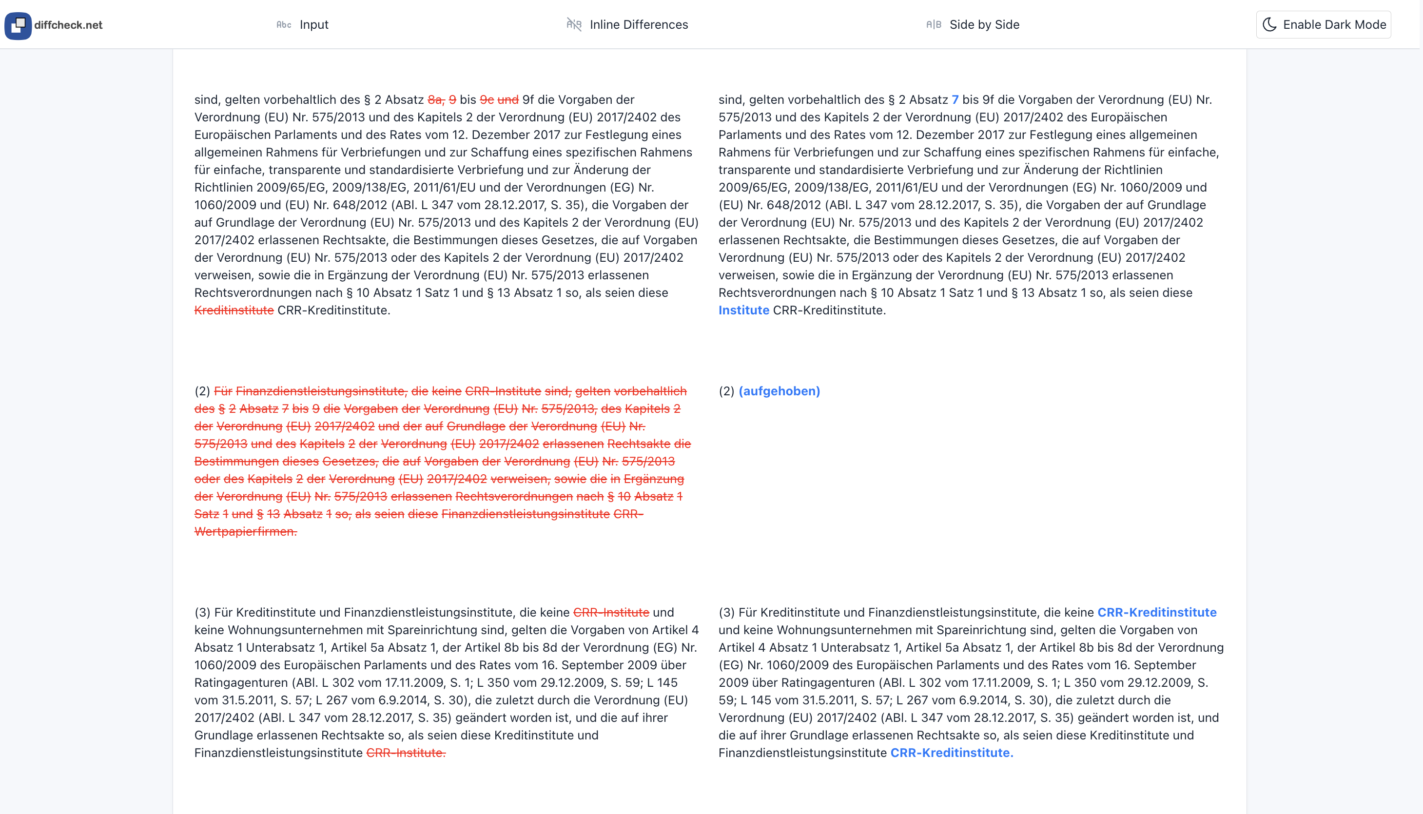 diffcheck.net Side by side compare