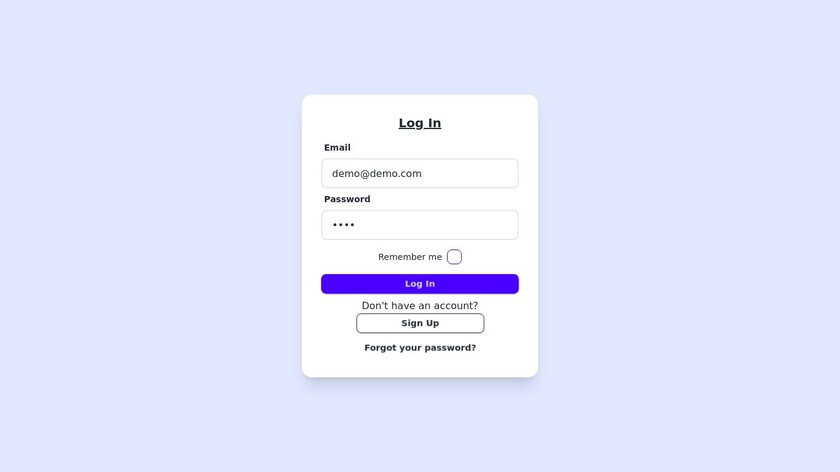 Recipya Landing Page
