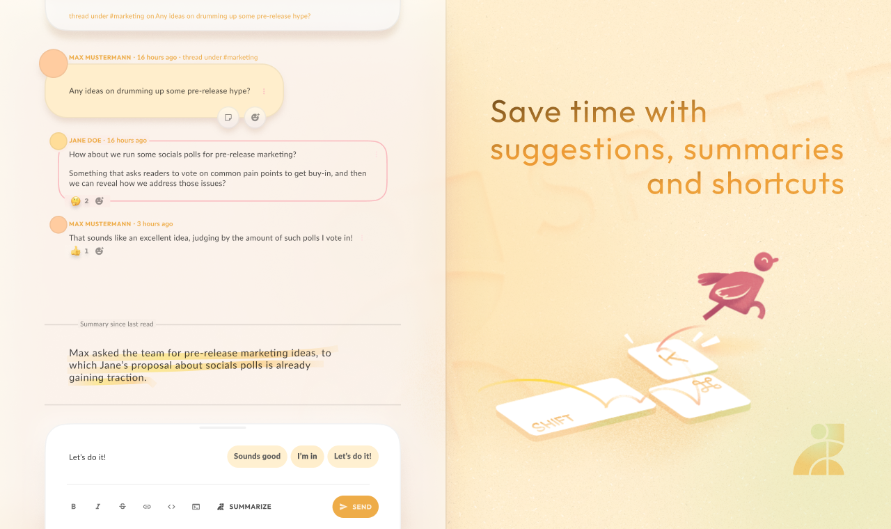 Zivy.app Keyboard Shortcuts