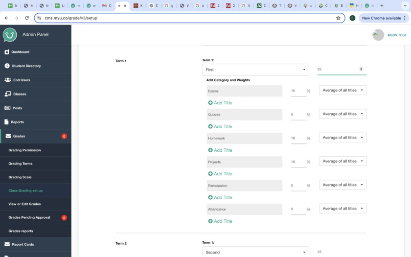 MyU Landing Page