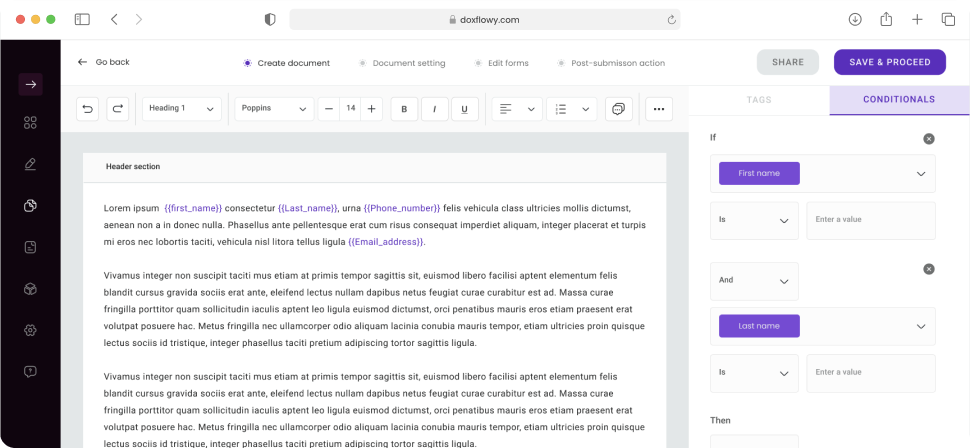 DoxFlowy Document automation