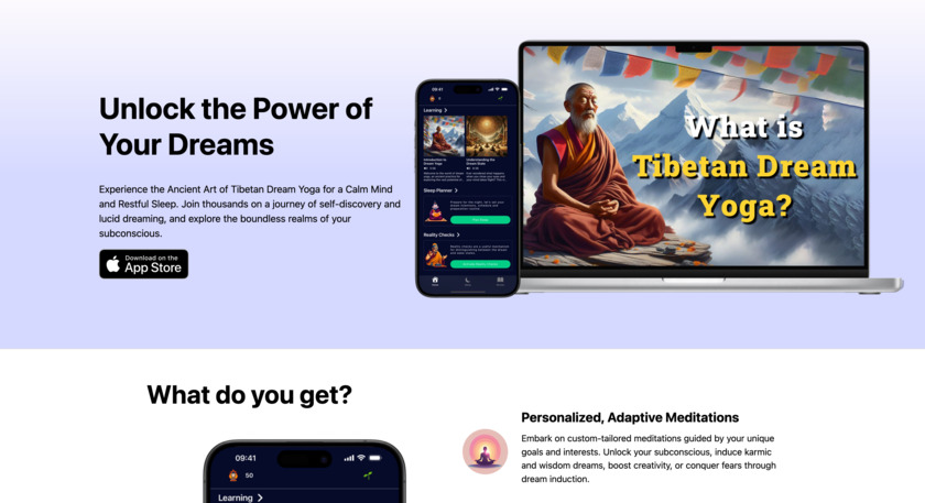 Mindful Slumber Landing Page
