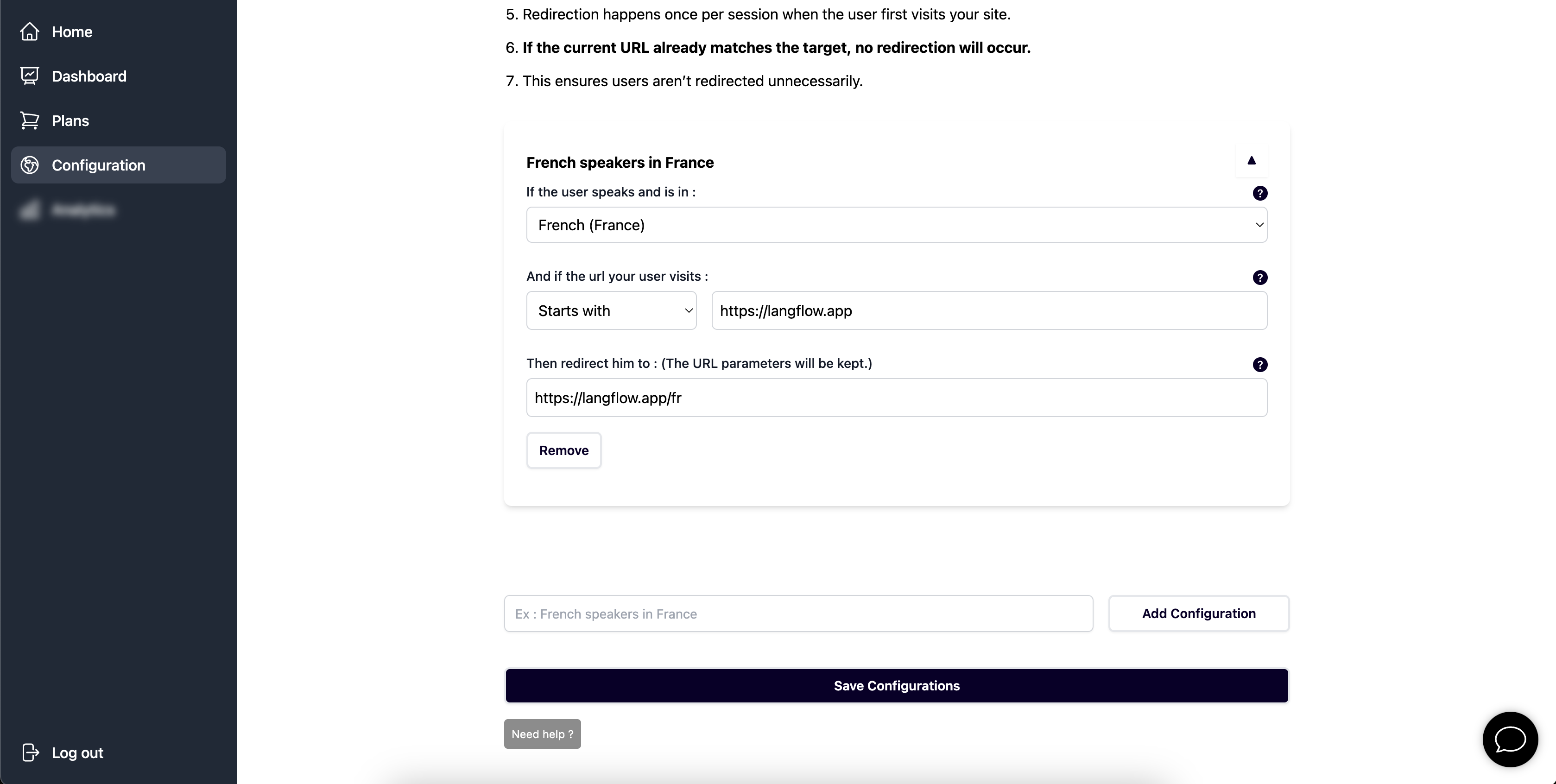 Langflow.app Configuration 2