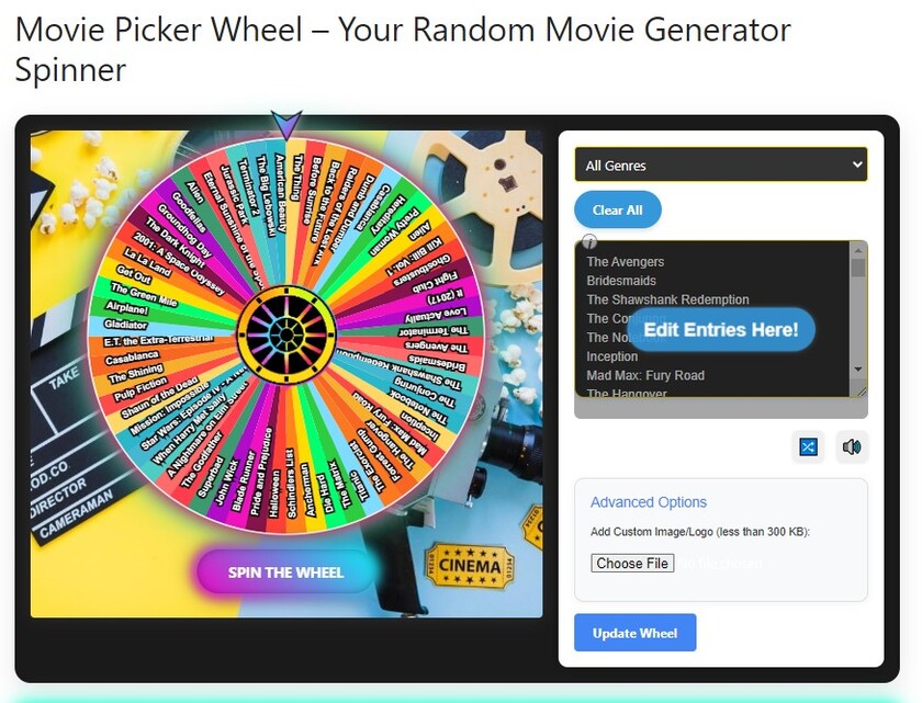 Lucky Name Picker Landing Page