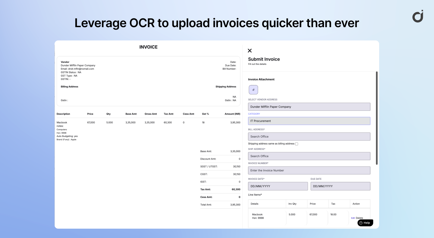 Dice.tech AI-powered OCR reader