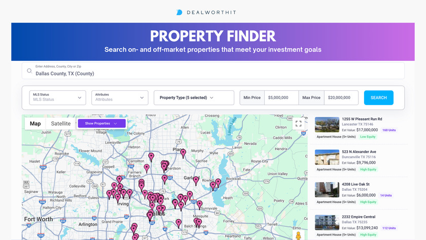 DealWorthIt Property Finder