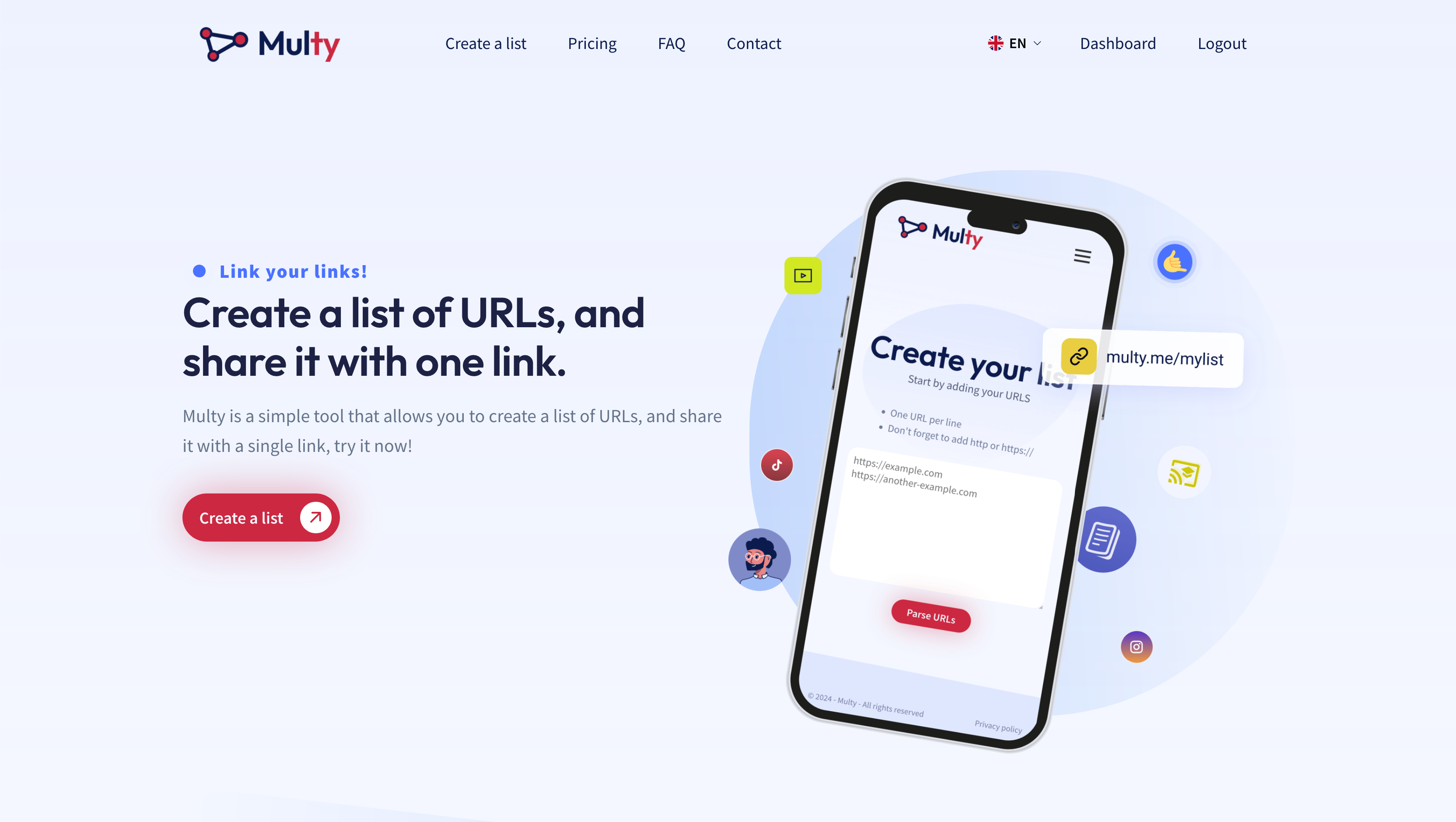Multy Landing Page